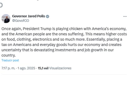 El líder estatal compartió su queja en redes sociales