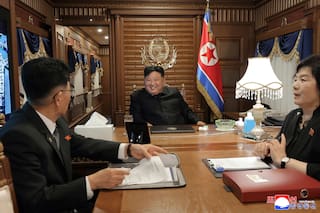 El líder norcoreano Kim Jong Un llega a Beijing para desfile militar junto a Putin y Xi Jinping