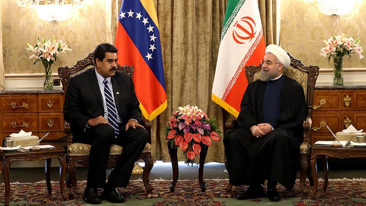 Os EUA impuseram sanções ao Irã e à Venezuela por causa de perturbações nas trocas comerciais