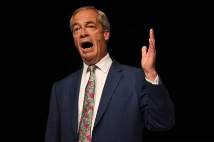 El líder ultraconservador Nigel Farage.