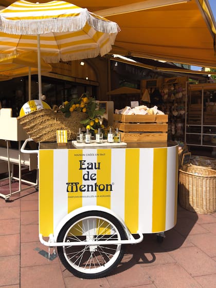 El limón está muy presente en Menton