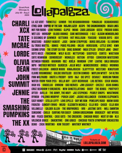 El lineup de esta edición destaca por su diversidad de géneros, encabezado por el fenómeno pop de Charli XCX