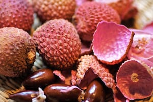 El litchi es mucho más que una fruta exótica y deliciosa