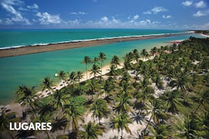 El litoral soñado de Porto de Galinhas.