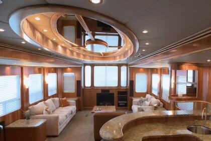 El living cuenta con gran confort. Foto: King Kong Production Vehicles