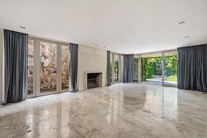 El living de amplias dimensiones