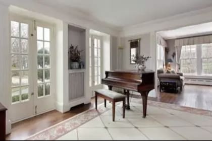 El living de la propiedad actualmente