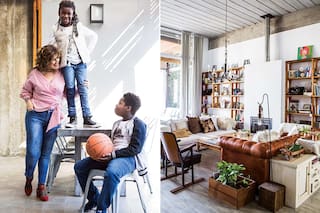 Una casa colorida para dar la bienvenida a la primavera