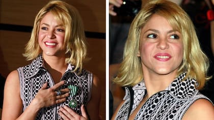El llamativo look de Shakira en 2012