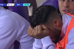 Así fue el momento de la lesión de Nicolás González en Fiorentina que derivó en su salida de la selección