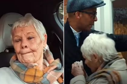 El llanto desconsolado de Judi Dench conmovió a los británicos: “¡Esto es muy difícil!”