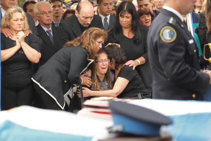 El llanto desconsolado en la Chacarita