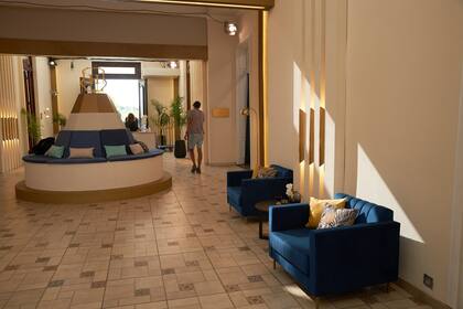 El lobby de El hotel de los famosos