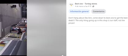 El local aprovechó la oportunidad y compartió un divertido anuncio