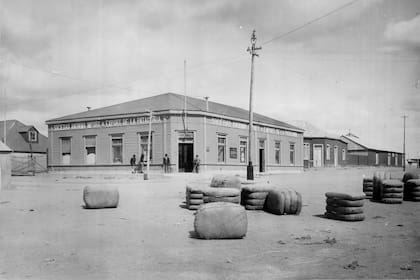 El local de La Anónima en San Julián.