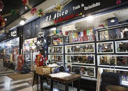 El local El Ático, propiedad de Olivares, en la estación Maipú, del Tren de la Costa, en Olivos