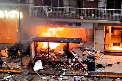 El local se incendió el lunes pasado en Corrientes al 5200