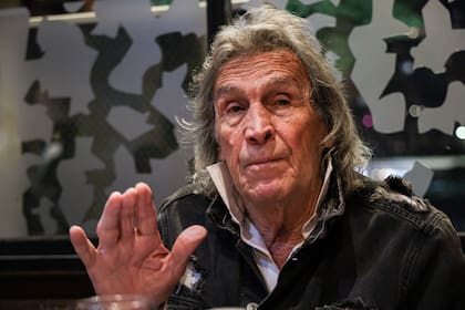 El Loco Gatti, con LA NACION, en diciembre pasado