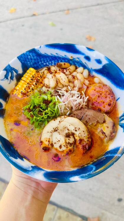 El "Locro ramen" de Chinofino