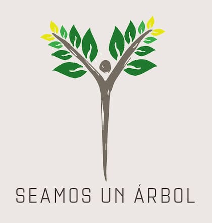 El logo de Seamos un árbol