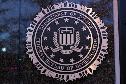 El logo del Buró Federal de Investigaciones de Estados Unidos (FBI por sus siglas
en inglés)