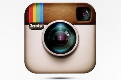 El logo original de Instagram, con un homenaje a las cámaras Polaroid