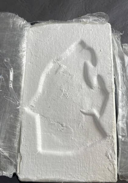 El logo que marcaba los panes de cocaína
