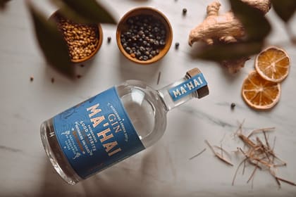 El London Dry Gin Ma´Hai incluye en su receta el fruto patagónico calafate