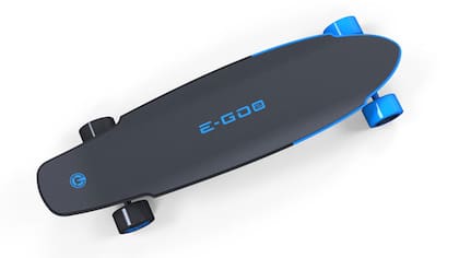 El longboard eléctrico E-GO 2 de Yuneec tiene una autonomía de 30 kilómetros con una carga completa de su batería