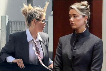 El look con el que Wanda Nara bajó del deportivo fue comparado por usuarios de redes con el que usó Amber Heard para asistir a la audiencia por su divorcio