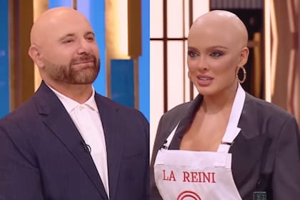 El look de Gonet fue un homenaje a Germán Martitegui (Foto: Captura de video)