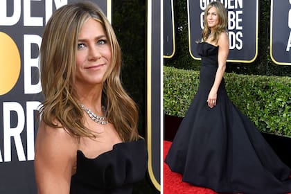 El look de Jennifer Aniston para los Globos de Oro