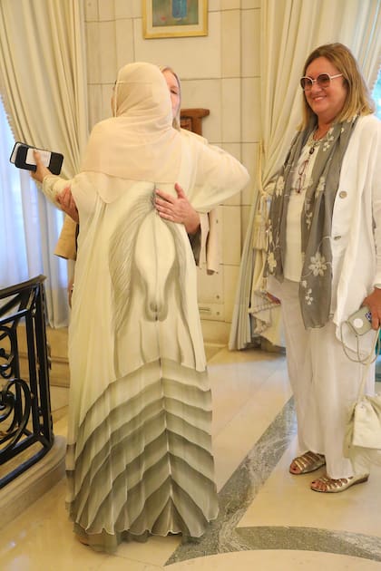 El look de la anfitriona, un ejemplo de la moda saudí