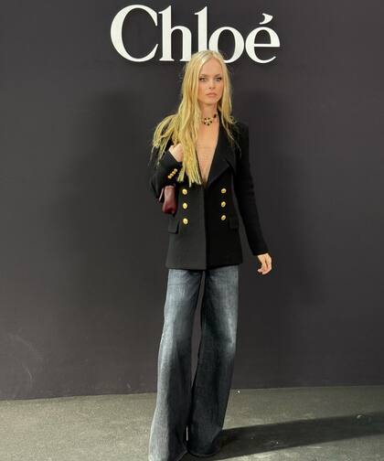 El look de Sofía en la presentación de Chloé