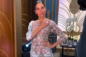 El look elegante de Juana Viale para este domingo 27 de abril