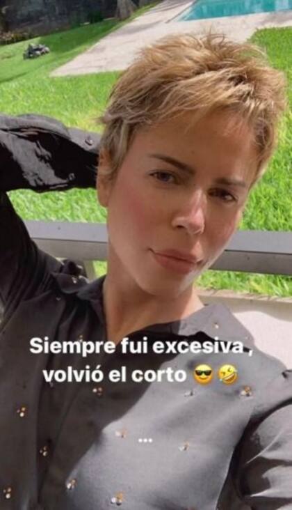 El look sorprendió a todos sus seguidores. Fuente: Instagram