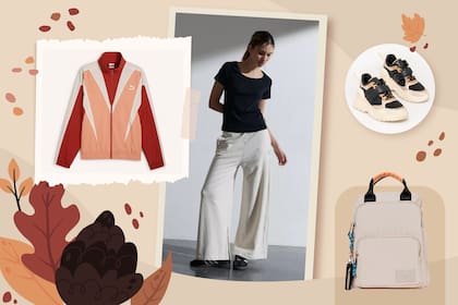 El look sporty también continúa pisando fuerte.