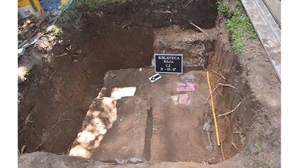 El lugar de la excavación