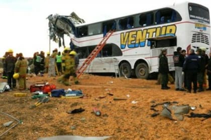 El lugar de la tragedia