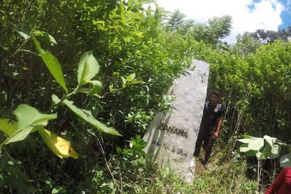 El lugar de la jungla del Darién donde se encuentra el límite entre Panamá y Colombia