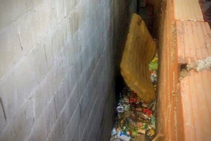 El lugar del hallazgo del cuerpo