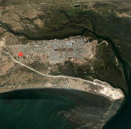 El lugar del hallazgo del cuerpo