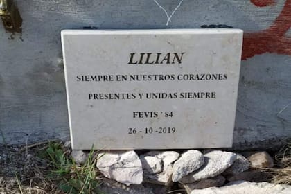 El lugar donde cayó Lilian Almada