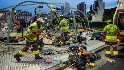 El lugar donde estuvo la carpa qom durante 10 meses