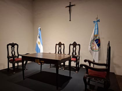 El lugar donde se realizó la firma del acta de Independencia Argentina, en la Casa de Tucumán