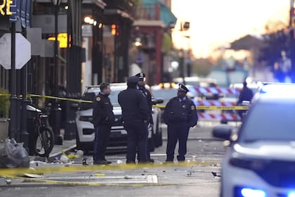 El lugar en donde se produjo el incidente masivo.