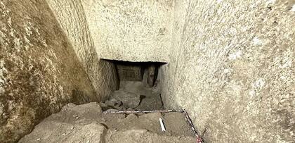 El lugar en que se encontró la tumba de más de 4000 años