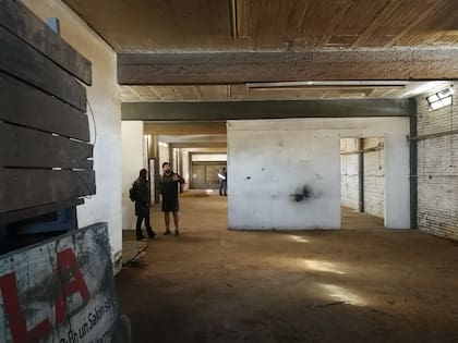 El lugar estaba completamente abandonado cuando lo alquilaron