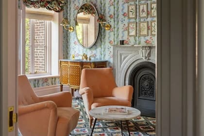 El lujoso brownstone está ubicado en Carroll Gardens