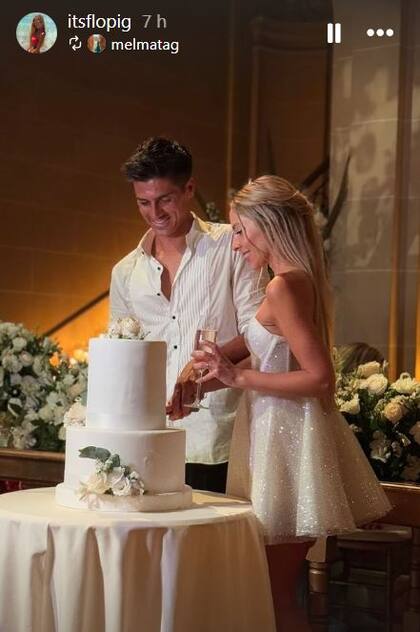 El lujoso casamiento de Federico Coria y Florencia Gomes